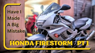 Honda Firestorm Superhawk VTR 1000 Part 1  Have I Made a Big Mistake Buying This Non Runner [upl. by Thurber987]