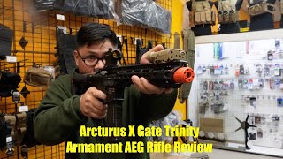 Arcturus X Gate Trinity Armament AEG Review Arcturus and Gate Titan II Build [upl. by Drol]