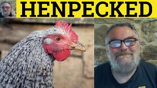 🔵Henpecked Meaning  Henpecked Examples  Henpeck Defined  Vocabulary Builder British Pronunciation [upl. by Enilra]