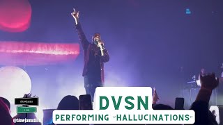 Dvsn performs “Hallucinations” at The Novo  Working On My Karma Tour  Los Angeles  March 14 2023 [upl. by Judas]