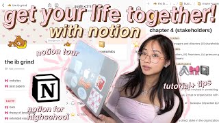 💌 the ULTIMATE academic weapon how to use NOTION for school easy  notion tour tutorial  tips [upl. by Dorren]