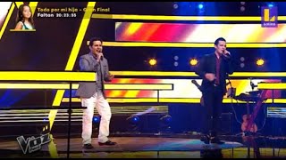 Alexis Pazos y Alan Ortiz cantaron “Me cambiaste la vida” [upl. by Mylan47]