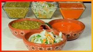 Tradicionales Salsas Mexicanas Deliciosas [upl. by Ahseeyt]