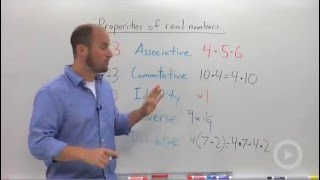 Properties of Real Numbers [upl. by Zeuqram]