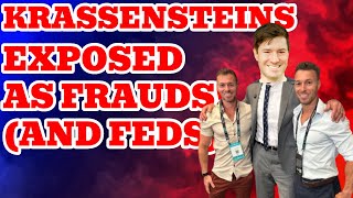 PAID DNC SHILLS KRASSENSTEIN TWINS EXPOSED BY DR SIMON GODDEK AS TOTAL FRAUDS AND SHYSTERS [upl. by Aivat]