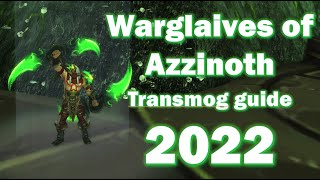 How To Get The Warglaives Of Azzinoth Appearance  Transmog Guide  World of Warcraft [upl. by Ethelbert]