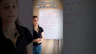 Epsilon Delta definition of limit 📝 ytshortsvideo shorts maths realanalysis education [upl. by Aehsal]