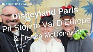 Visiting Val DEurope during our stay in Disneyland Paris [upl. by Oicam]