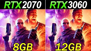 RTX 2070 Vs RTX 3060  1080p and 1440p Gaming Benchmarks [upl. by Connett418]