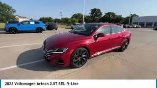 2023 Volkswagen Arteon 20T SEL RLine  Lewisville Volkswagen [upl. by Juakn]