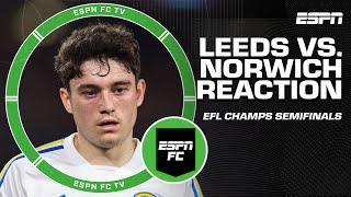 LEEDS TOOK IT TO NORWICH 😤  Nedum Onuoha on the EFL Promotion Playoffs Semifinals  ESPN FC [upl. by Jarred]