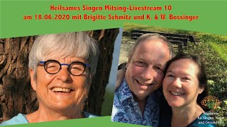 MitsingLivestream 10 am 18062020 um 1800 Uhr mit Brigitte Schmitz und K amp W Bossinger [upl. by Asecnarf]