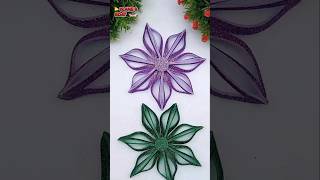 Easy Snowflakes Making Ideas  Diy Christmas Snowflakes Shorts [upl. by Napas]