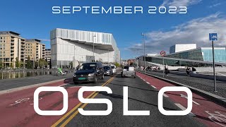 Oslo Norway 4k Car Tour 2023 [upl. by Dwan425]