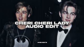 cheri cheri lady  modern talking  edit audio [upl. by Aicats]