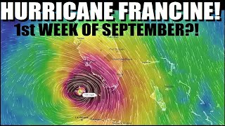 🤯BREAKING  Hurricane FRANCINE is forming amp will be MAJOR [upl. by Etyak]