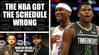 Martin Weiss Breaks Down Everything Wrong with the NBA Schedule [upl. by Nerta]