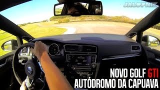 Novo Golf GTI no autódromo da Capuava onboard [upl. by Upali]