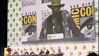 Venom Voice Actor Tony Todd Saying quotWe Are Venomquot At sdcc [upl. by Irahc]