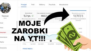 Moje zarobki na YouTube  Edzio MotoVlog121 [upl. by Dubois]