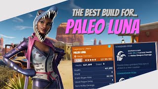 The BEST Build For Paleo Luna GOOD Sword Ninja Dino Hero Fortnite STW [upl. by Essyla]