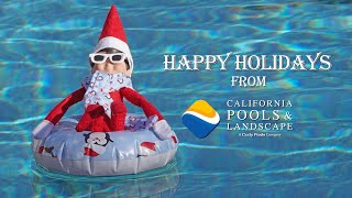 Happy Holidays from California Pools amp Landscape [upl. by Orlena]