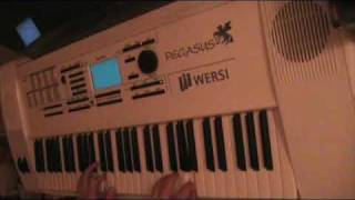 Happy Birthday Flipsyde played by Robert Urbansky live on Wersi Pegasus [upl. by Ahcsrop939]