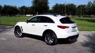 2013 Infiniti FX37 review on In Wheel Time radio [upl. by Irpak]