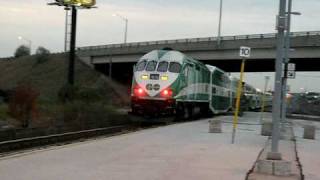 GO Transit 600 MP40PH3C departing Bramalea GO [upl. by Marucci]