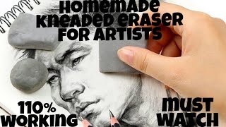 How to make a KNEADED ERASER  DIY [upl. by Segal462]