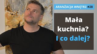 Mała kuchnia Jak urządzić małą kuchnię w bloku Pomysły na wąska i małą kuchnię [upl. by Annairda182]