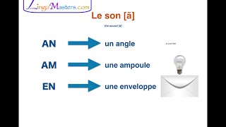 Learn French Pronunciation part 2  Nasal Vowels Les voyelles nasales du français [upl. by Kawai]