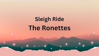 The Ronettes  Sleigh Ride [upl. by Fanchon742]