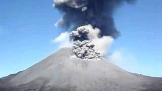 Anak Krakatoa from safer distance [upl. by Ilenay]