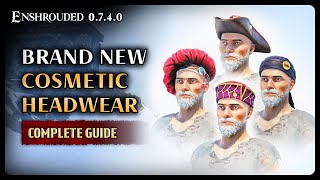 Enshrouded  How to find the NEW 4 Cosmetic HeadwearHats in the Kindlewastes [upl. by Eelibuj401]