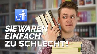 Ich sortiere Bücher aus  Mein erster Unhaul überhaupt  Phils Osophie [upl. by Yrreb]