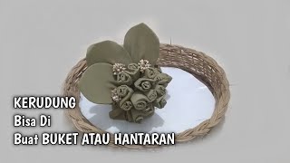 CARA MEMBENTUK KERUDUNG SEGi EMPAT MODERN COCOK BUAT IDE LAMARAN NIKAH ATAU BUKET [upl. by Rehpotsyrhc]