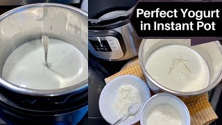 Instant Pot Yogurt Recipe  Dahi in Instant Pot  Instant Pot Yogurt Indian Style [upl. by Anam477]