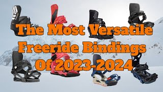 The Top 5 All Mountain Freeride Snowboard Bindings of 20232024 [upl. by Vudimir]