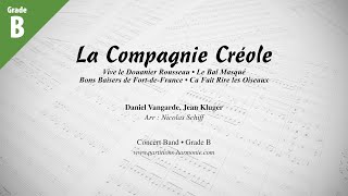 La Compagnie Créole  Orchestre dHarmonie  Arrangement Nicolas Schiff [upl. by Bambie629]