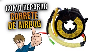 ✅ REPARAR ANILLO o CARRETE DE AIRBAG 💚 clock spring SRS o reloj de volante [upl. by Amaryl]