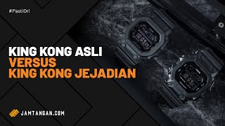 PERTARUNGAN CASIO GSHOCK GX56BB1DR quotKING KONGquot ASLI VS KW [upl. by Orr]