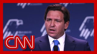 Brilliant and disgusting New Trump ad pokes fun at DeSantis alleged eating habit [upl. by Slater]