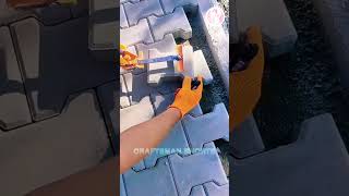 Sidewalk tile edge installation tool [upl. by Neened]