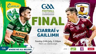 Kerry v Galway GAA final 2022 highlights [upl. by Aicirtel556]