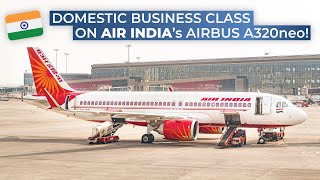 TRIPREPORT  Air India BUSINESS CLASS  Airbus A320neo  Delhi  Mumbai [upl. by Wit]