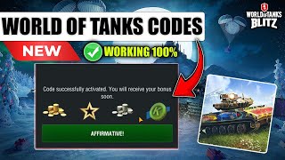 WORLD OF TANKS BLITZ CODES 2024 ✅ WOTB CODES  WOT BLITZ CODE [upl. by Leipzig]