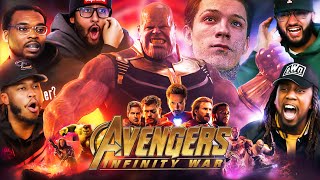 Avengers Infinity War  Group Reaction  Movie Review [upl. by Nonnac487]