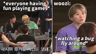 svt’s woozi being an actual mood for like an entire 8 mins and 24 secs straight [upl. by Aihsia595]