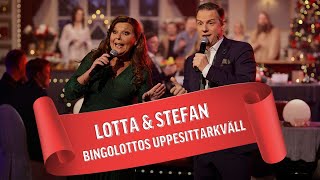 Lotta och Stefans Intronummer BingoLottos Uppesittarkväll 2022 [upl. by Golter414]